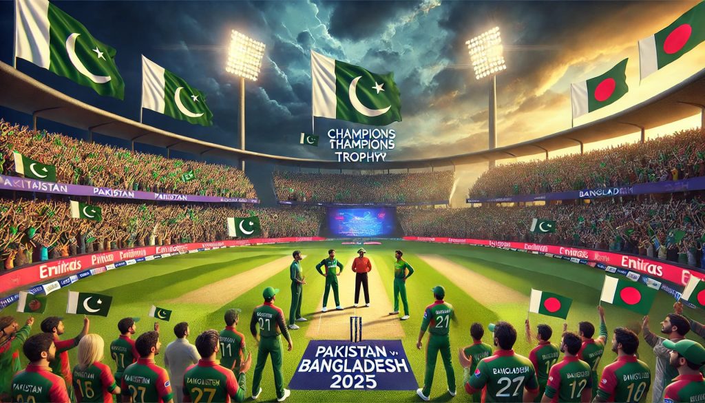 Pakistan vs Bangladesh Champions Trophy 2025