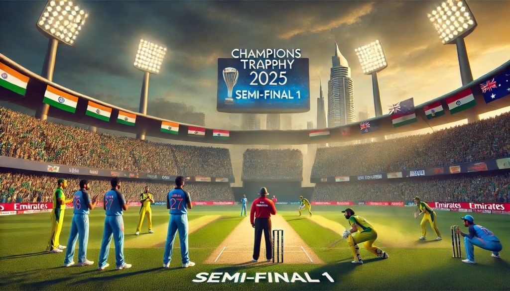 Champions Trophy 2025 Semi Final 1 India vs Australia – Dubai Weather Forecast, Pitch Analysis, and Latest Injury Updates